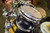 PDP Pacific F-Series 5-Piece Drum Set, Matte Black with Rack Stand & Hardware - Previously Owned