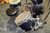 PDP Pacific F-Series 5-Piece Drum Set, Matte Black with Rack Stand & Hardware - Previously Owned