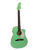 2016 Fender Sonoran SCE Acoustic Electric Guitar, Surf Green with Matching Headstock - Previously Owned