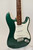 2000 Squier Standard Stratocaster Electric Guitar, Rosewood Fingerboard, Sherwood Green Metallic w/ Bag - Previously Owned