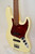 2021 Fender American Professional II Jazz Bass Fretless, Rosewood Fingerboard, Olympic White w/ Case - Previously Owned