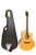 Knaggs Quebec Series Kipawa Mini Jumbo GNE Acoustic Electric Guitar, Natural w/ Case - Previously Owned