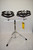 Steve Weiss 12"& 14" Roto-Tom Set with Stand - Previously Owned