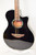 Yamaha APX500 Thinline Acoustic Electric Guitar, Black w/ Bag - Previously Owned