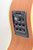 Zager ZAD50CE “OM” Size Acoustic Electric Acoustic Guitar, Natural w/ Case - Previously Owned