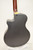 Yamaha APX-6 Thinline Acoustic Electric Guitar, Black w/ Case - Previously Owned