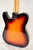 2017 Fender Deluxe Telecaster Thinline Electric Guitar, Rosewood Fingerboard, 3-Color Sunburst - Previously Owned