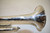 Bach Stradivarius Model 43 Professional Bb Silver-plated Trumpet with Light-Weight Bell w/ Case & Mouthpiece - Previously Owned