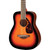 Yamaha JR2 Compact Acoustic Guitar, Tobacco Sunburst Finish with Bag