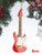 4" Red Electric Guitar Hanging Ornament