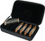Hohner MBC Marine Band 1896 Harmonica - 5 Pack Bundle with Case, Key Stickers, and Austin Bazaar Polishing Cloth