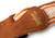 Taylor Academy Series Jacquard Cotton Strap, White/Brown