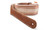 Taylor Academy Series Jacquard Cotton Strap, White/Brown