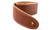 Taylor Leather 2.5" Strap, Suede Back, Medium Brown