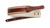 Taylor Element Strap, Brown/Cream Leather, 2.5"