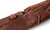 Taylor 2" Strap, Vegan Leather, Medium Brown
