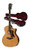 Taylor 600 Series 614ce Model Grand Auditorium Cutaway Acoustic/Electric Guitar w/ Taylor Deluxe Brown Hardshell Case