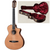 Taylor JMSM Jason Mraz Signature Grand Concert Cutaway Nylon String Acoustic/Electric Guitar, w/ Taylor Deluxe Brown Hardshell Case
