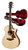 Taylor 800 Series 812ce Grand Concert Cutaway Acoustic/Electric Guitar, w/ Taylor Deluxe Brown Hardshell Case