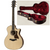 Taylor 800 Series 814ce Grand Auditorium Cutaway Acoustic/Electric Guitar, w/ Taylor Deluxe Brown Hardshell Case