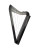 Rees Harps Fullsicle Harp, 26 Strings, Black Finish, Made in the USA