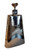 Toca Nuyorican Cowbell, Eric Velez Signature 7" Mambo Bell, 5.7" Wide Black Chrome