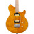 Sterling by Music Man S.U.B. Axis, Flame Maple Top, Trans Gold