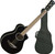 Yamaha APXT2BL 3/4-Size Acoustic-Electric Cutaway With Gig Bag, Black