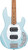 Sterling by Music Man 4 String Bass Guitar, Right, Daphne Blue w/ Deluxe Gigbag