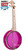 Gold Tone Little Gem (Amethyst): See-Through Banjo-Ukulele with Gigbag