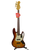Fender 75th Anniversary Commemorative Jazz Bass, Rosewood Fingerboard, 2-Color Bourbon Burst w/ Case (d)