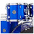 ddrum D2 5-piece Complete Drum Kit w/ Cymbals Cobalt Blue