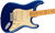 Fender American Ultra Stratocaster ®, Maple Fingerboard, Cobra Blue w/ Elite Molded Case