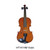 Avalon 1414MA Violin, Hand-carved solid spruce top, Solid carved maple back, sides, neck with Case - All sizes