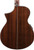 Ibanez AEWC32FM Semi-Acoustic Guitar, Laurel Fretboard, Amber Sunset Fade Gloss