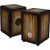 LP Aspire Accent Snare Cajon Birch/Poplar Dark Wood Streak Finish