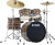 Tama Imperialstar 5-Piece Complete Kit w/ 20" Bass Drum, Coffee Teak Wrap