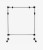 Gibraltar GPRGS-L Straight Bar Gong Stand with Black Clamps