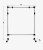Gibraltar GPRGS-L Straight Bar Gong Stand with Black Clamps