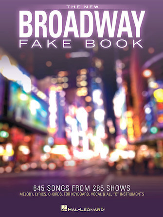 本 The Ultimate Broadway Fake Book 楽譜