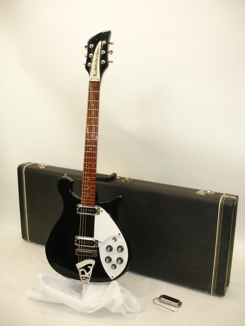 Vintage 1988 Rickenbacker 610 Electric Guitar JetGlo Includes
