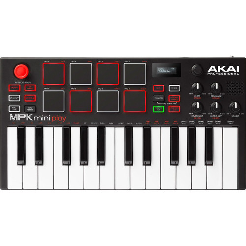 Akai MPK MINI PLAY MK3 Mini Controller Keyboard - Bill's Music