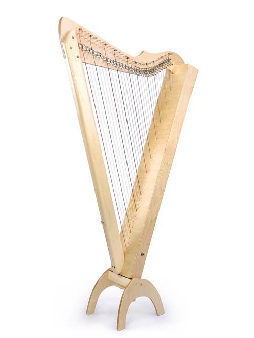 Grand Harpsicle Harp - 33 strings, fully levered, Pro Electric