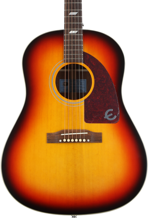 Epiphone Masterbilt Texan Acoustic-Electric Guitar - Faded Cherry