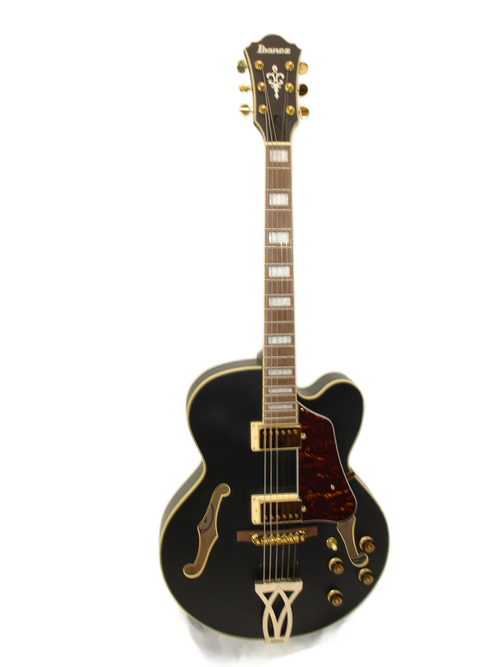 2020 Ibanez Artcore Series AF75G Hollowbody Electric Guitar Flat 