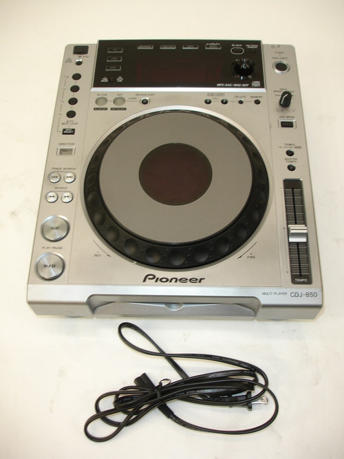 Pioneer CDJ-850 Professional Multi-Format Media CD/MP3 Player with