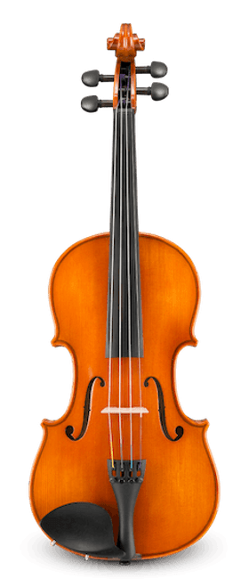 Glarry 4/4 Full Size Solid Wood Violin - Spruce Top, Maple Back (Natural Antique Finish)