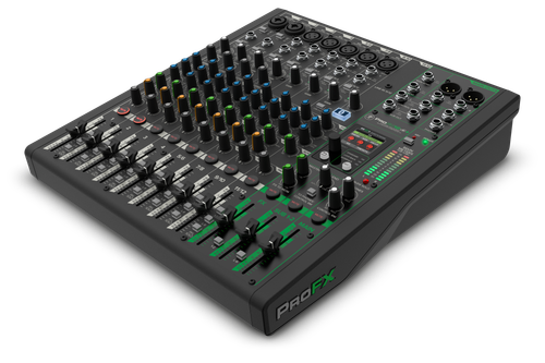 Mackie ProFX12v3+ 12-Channel Analog Mixer with Enhanced FX, USB