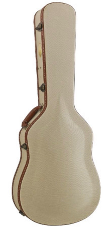 Alvarez Deluxe Wood Case - Grand Auditorium, Light Brown/Polyester