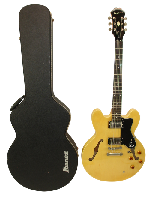 2014 Epiphone Dot Semi-Hollowbody Electric Guitar, Natural w